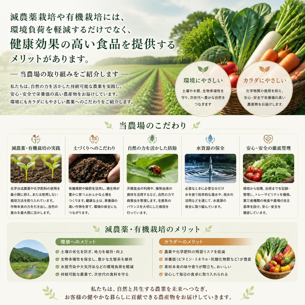 自然農法の利点