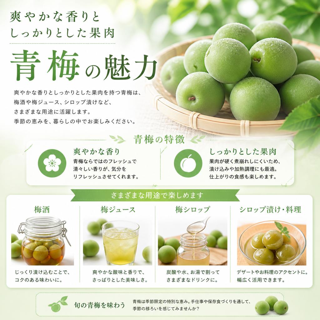青梅の特性