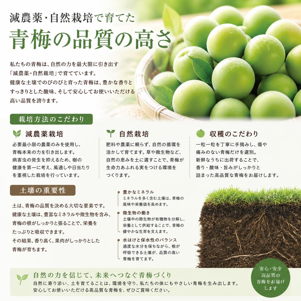 自然栽培のこだわり